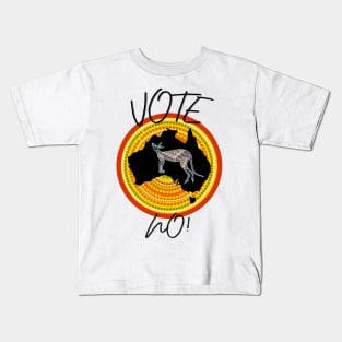 Vote No To The Voice Indigenous Voice To Parliament Kids T-Shirt